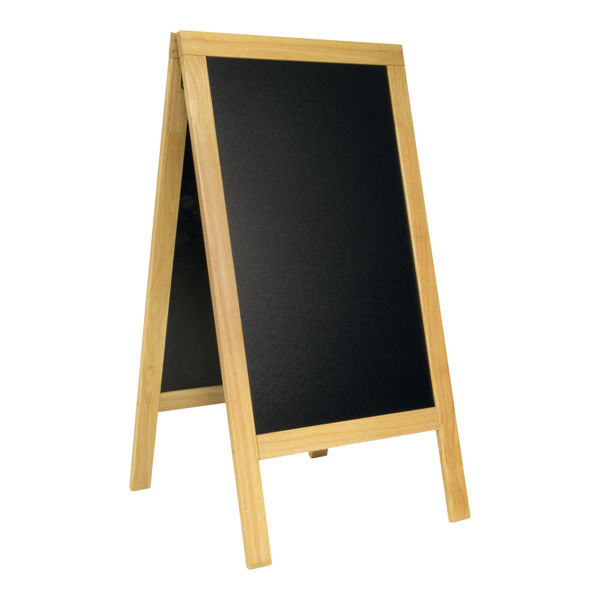 Picture of DELUXE PAVEMENT CHALKBOARD BEECH